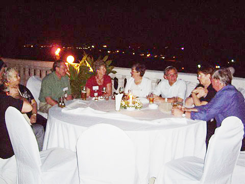 Dinner on the terrace