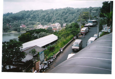 Kandy from the hill