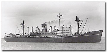 Chyebassa was the first of what would become BI's 13-strong, C class cargoships. Built in 1942, the twin-screw Chyebassa continued in BI's fleet until demolition in 1969