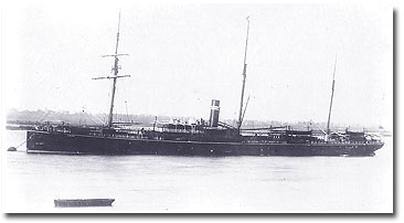 Merkara - owned by British India Associated Steamers and Gray, Dawes 1875-1894 