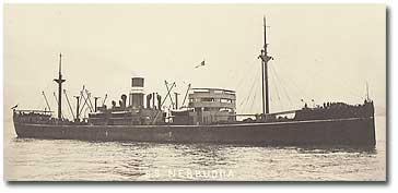 Nerbudda (BI 1919-1936) which, for a very brief period in 1934, was employed as one of the company's cadet ships 