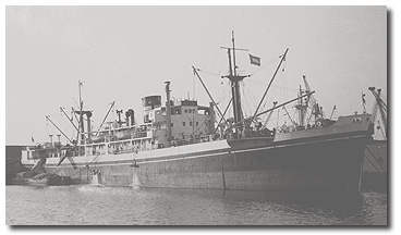 Warora (BI 1948-1964), one of a pair of ships built for Calcutta-Japan cargo service 